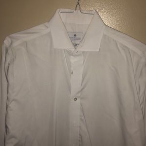 White Ryan Seacrest Distinction Sz 16.5 Dress